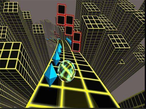 Tumbling Sphere Downhill Run