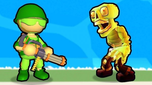 Line Defender: Stick Figure Strategy