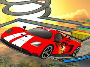 Mega Ramp Stunt Car Racing