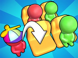 Seat Jam 3D Puzzle Game - Logic Puzzle Game