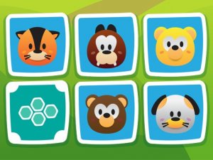Pick & Match Memory Puzzle Game - Animal Matching Game
