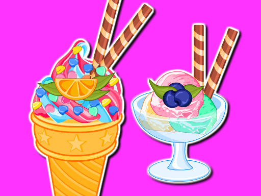 Frozen Dessert Creation Game