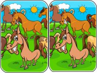Animals Differences Spot the Difference Puzzle Game