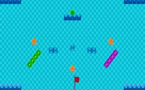 Frutiger Ball Physics Platformer Arcade
