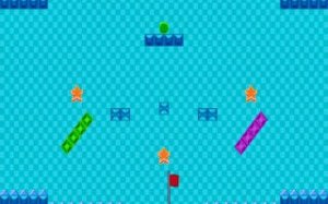 Frutiger Ball Physics Platformer Arcade