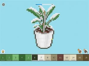 Numbered Tile Color Puzzle