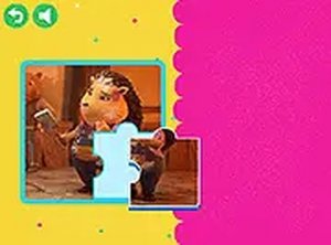 Snowy Animal Puzzle Assembly