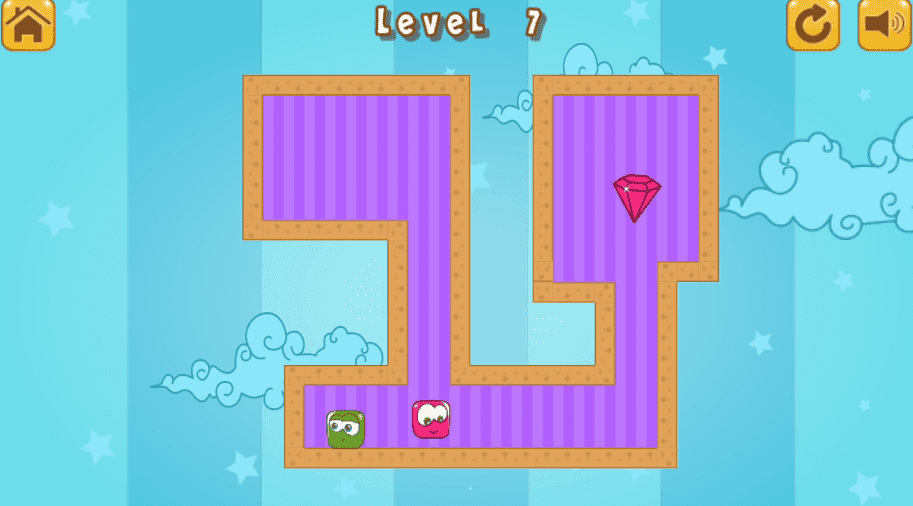 Crystal Duo Platform Puzzle