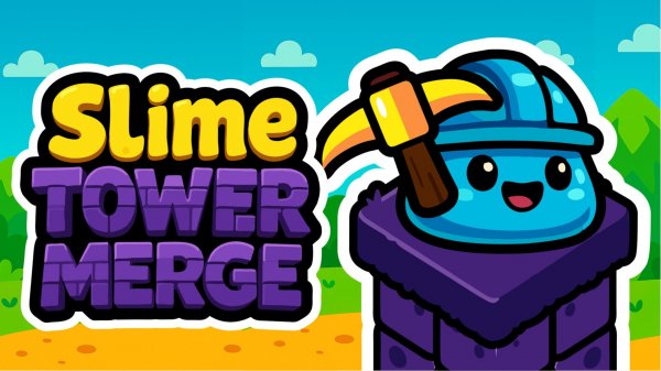 Colorful Merge Descent Puzzle